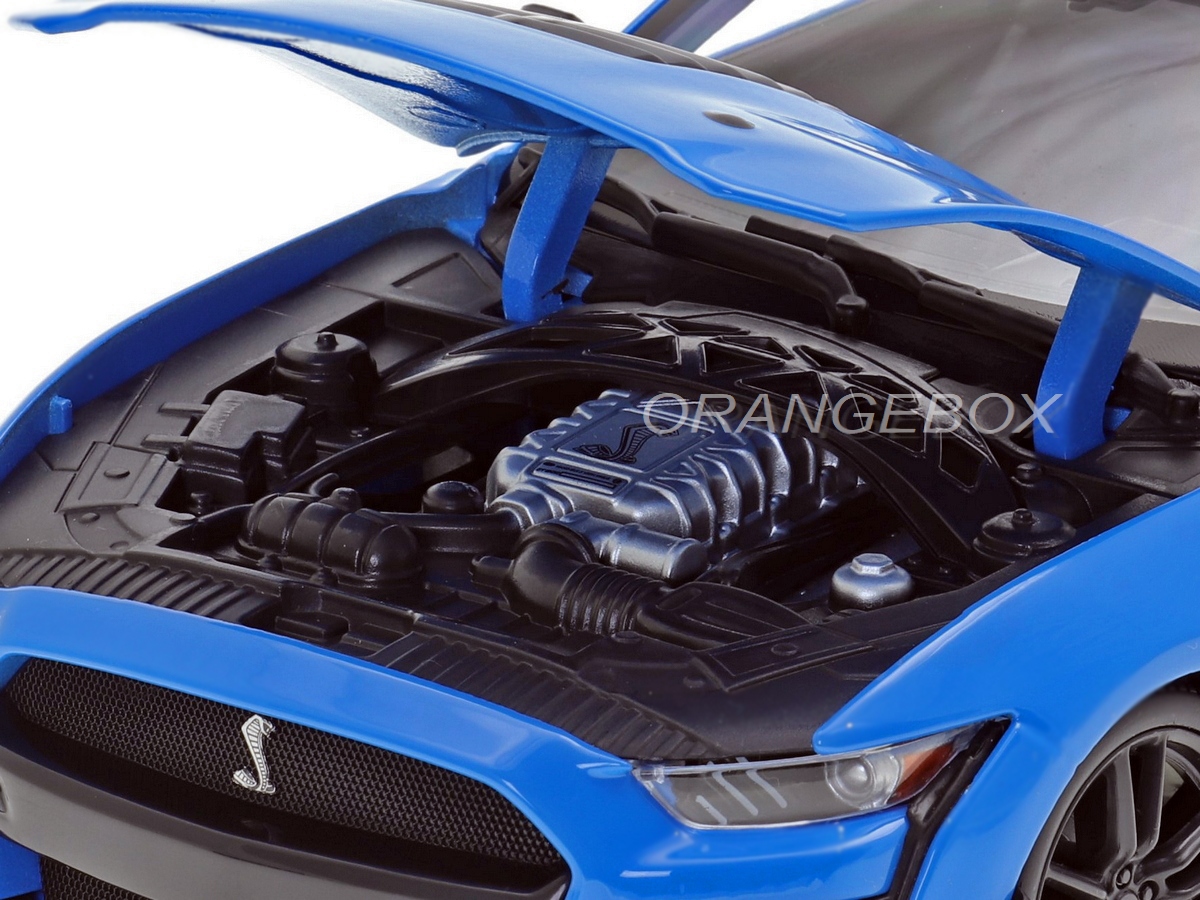 Ford Mustang Shelby GT500 1:18 Maisto Azul - 19 anos! Loja on-line